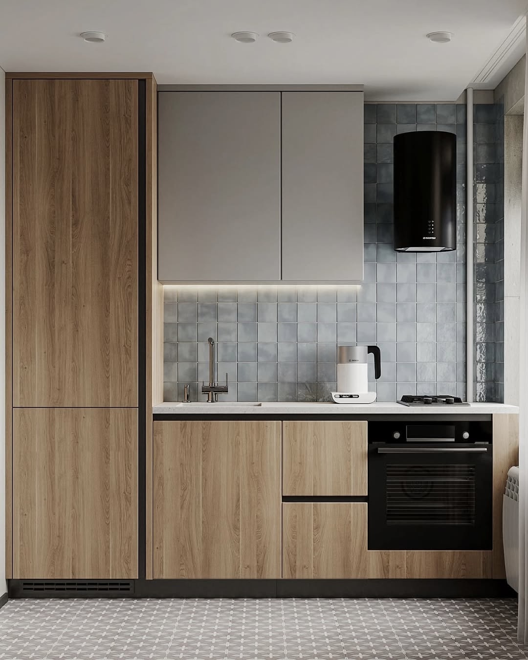 modern light kitchen, minimalist kitchen design, white and gray kitchen, built-in kitchen appliances, matte grey cabinets, light tone kitchen decor, integrated wine cooler kitchen, double oven kitchen setup, light color kitchen cabinets, soft neutral kitchen design, elegant kitchen interiors, contemporary kitchen layout, stylish light kitchen, modern beige and white kitchen, terrazzo tile kitchen floor, hidden handle cabinets, modern kitchen with fridge wall, seamless kitchen cabinetry,light wood kitchen, modern beige kitchen, minimalist kitchen style, built-in coffee machine kitchen, natural wood cabinets, light tone kitchen interior, compact kitchen layout, Scandinavian kitchen design, integrated appliances kitchen, matte beige upper cabinets, neutral palette kitchen, cozy modern kitchen, wood and stone backsplash kitchen, soft lighting kitchen design, functional small kitchen, sleek faucet design, under-cabinet lighting kitchen, contemporary light kitchen design,,light wood kitchen cabinets, compact kitchen design, blue tile backsplash kitchen, modern small kitchen, Scandinavian kitchen style, minimalist kitchen layout, matte grey upper cabinets, under-cabinet lighting, built-in oven kitchen, light tone kitchen design, natural wood kitchen finish, neutral and blue kitchen palette, cozy apartment kitchen, stylish backsplash kitchen, light modern kitchen, space-saving kitchen ideas, small kitchen inspiration, warm wood and cool tile combo,,